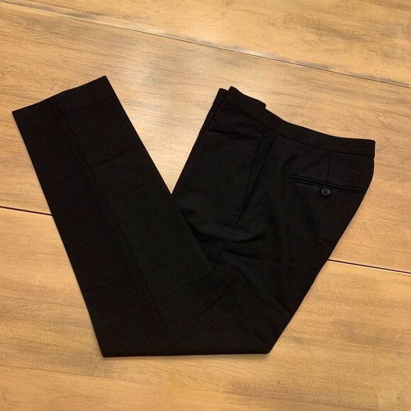 Theory Cropped Trousers Size 00 Black - Picture 6 of 10